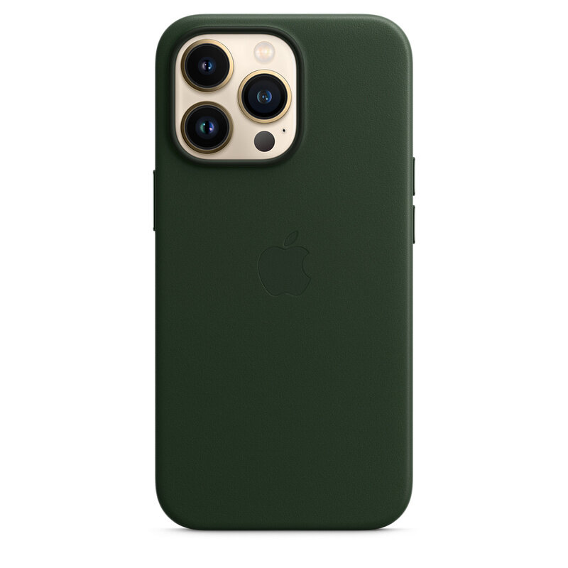 Apple iPhone 13 Pro Leather Case Original Mm1G3Ze/A Sequoia Green With Magsafe
Apple iPhone 13 Pro Leather Case Original Mm1G3Ze/A Sequoia Green With Magsafe