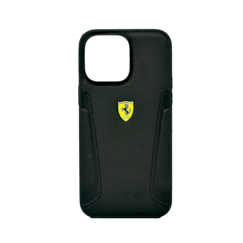 Ferrari Leather Case With Hot Stamped Sides Yellow Shield Logo For Iphone 14 Pro Max Black
Ferrari Leather Case With Hot Stamped Sides Yellow Shield Logo For Iphone 14 Pro Max Black