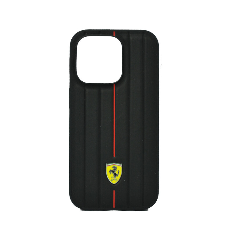 N/a FERRARI LEATHER CASE WITH EMBOSSED STRIPES YELLOW SHIELD LOGO FOR IPHONE 14 PRO BLACK
N/a FERRARI LEATHER CASE WITH EMBOSSED STRIPES YELLOW SHIELD LOGO FOR IPHONE 14 PRO BLACK