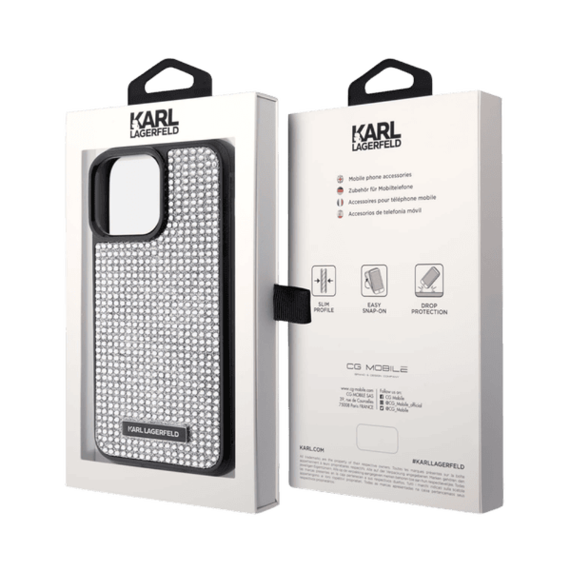 N/a KARL LAGERFELD PHINESTONE WITH LOGO METAL PLATE CASE IPHONE 15 PRO MAX SILVER
N/a KARL LAGERFELD PHINESTONE WITH LOGO METAL PLATE CASE IPHONE 15 PRO MAX SILVER