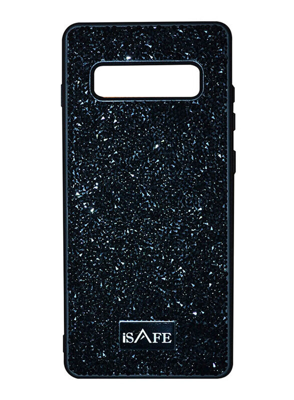 iSafe Samsung Galaxy S10 Protective Mobile Phone Case Cover, Glitter Bling, Black
iSafe Samsung Galaxy S10 Protective Mobile Phone Case Cover, Glitter Bling, Black