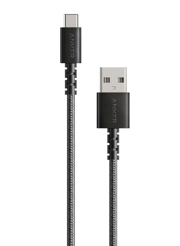 Anker 6-Feet PowerLine USB Type-C Cable, USB Type-A Male to USB Type-C Data Sync and Charging Cable, AN.A8022H11.BK, Black/Silver
Anker 6-Feet PowerLine USB Type-C Cable, USB Type-A Male to USB Type-C Data Sync and Charging Cable, AN.A8022H11.BK, Black/Silver