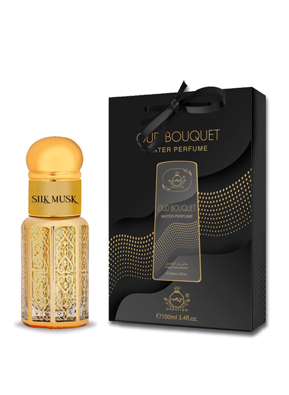 A To Z Creation 2-Piece Perfume Set Unisex, Oud Bouquet 100ml Water Perfume, Silk Musk 12ml Attar
A To Z Creation 2-Piece Perfume Set Unisex, Oud Bouquet 100ml Water Perfume, Silk Musk 12ml Attar