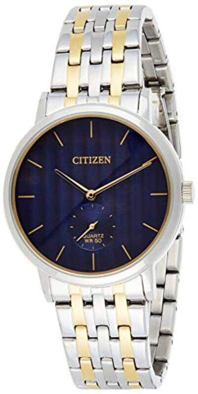 Citizen Analog Watch for Men with Stainless Steel Band, BE9174-55L, Multicolour-Blue
Citizen Analog Watch for Men with Stainless Steel Band, BE9174-55L, Multicolour-Blue