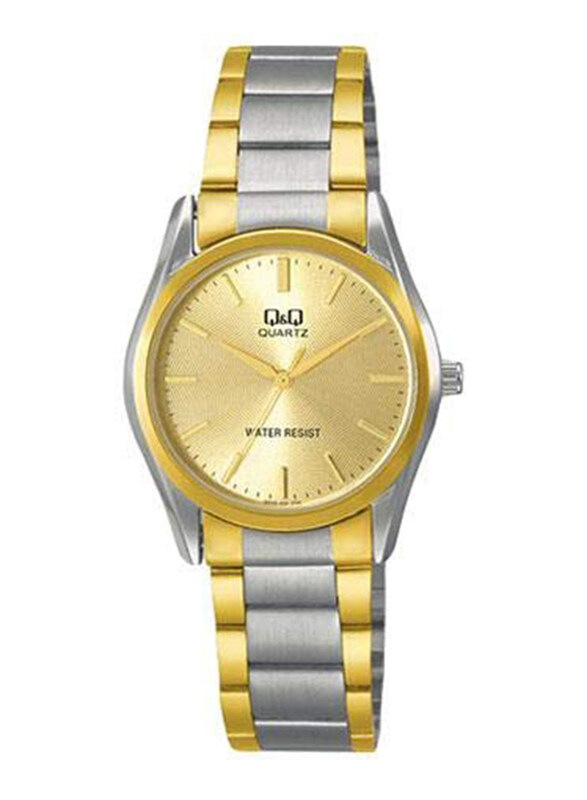 Q&Q Analog Watch for Men with Stainless Steel Band, Water Resistant, Q640-400Y, Multicolour-Gold
Q&Q Analog Watch for Men with Stainless Steel Band, Water Resistant, Q640-400Y, Multicolour-Gold