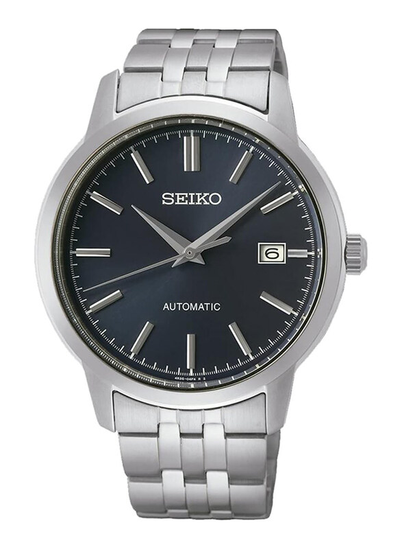 Seiko Automatic Analog Watch for Men with Stainless Steel Band, SRPH87K1, Silver-Blue
Seiko Automatic Analog Watch for Men with Stainless Steel Band, SRPH87K1, Silver-Blue