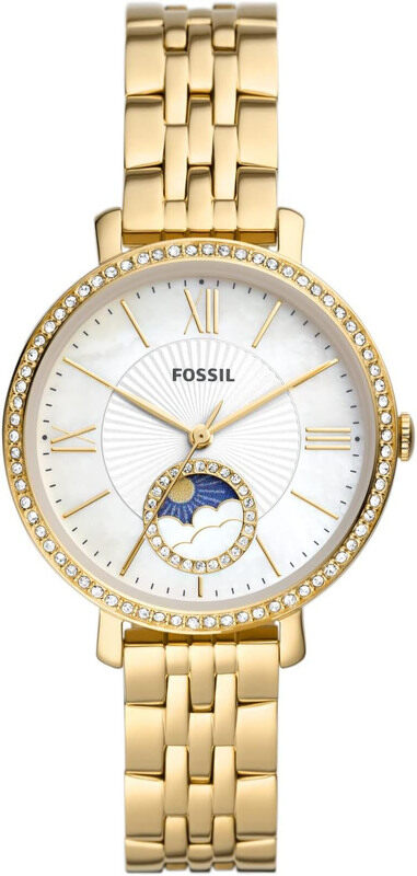 Fossil Analog Jacqueline Multifunction Watch for Women with Stainless Steel Band, Water Resistant, ES5167, Gold-White
Fossil Analog Jacqueline Multifunction Watch for Women with Stainless Steel Band, Water Resistant, ES5167, Gold-White