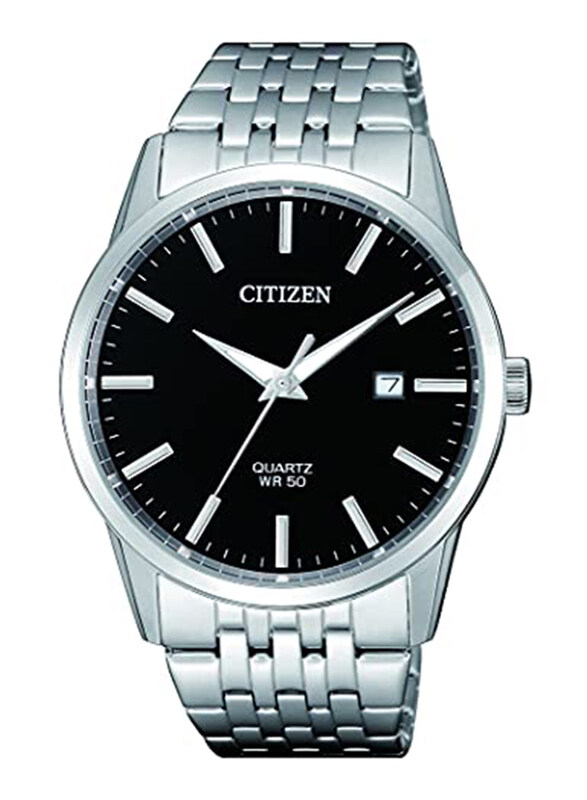 Citizen Analog Watch for Men with Stainless Steel Band and Water Resistant, BI5000-87L, Silver-Black
Citizen Analog Watch for Men with Stainless Steel Band and Water Resistant, BI5000-87L, Silver-Black