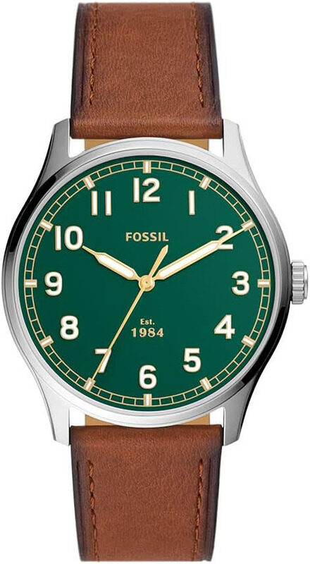 Fossil Analog Dayliner Minimalist Quartz Watch for Men with Leather Band, Water Resistant, FS5925, Brown-Green
Fossil Analog Dayliner Minimalist Quartz Watch for Men with Leather Band, Water Resistant, FS5925, Brown-Green