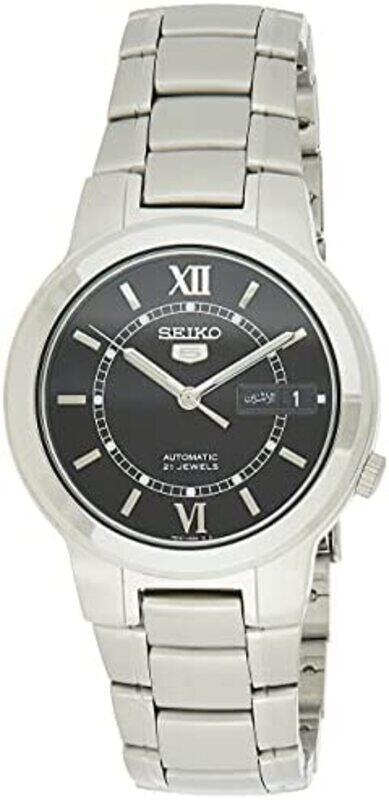 Seiko Analog Watch for Men with Stainless Steel Band, Water Resistant, SNKA23K1, Silver-Black
Seiko Analog Watch for Men with Stainless Steel Band, Water Resistant, SNKA23K1, Silver-Black