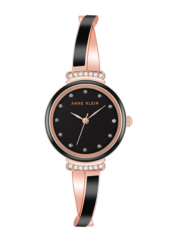 Anne Klein Premium Crystal Accented Bangle Analog Watch for Women with Stainless Steel Band, Water Resistant with Chronograph, AK3740BKRG, Rose Gold-B
Anne Klein Premium Crystal Accented Bangle Analog Watch for Women with Stainless Steel Band, Water Resistant with Chronograph, AK3740BKRG, Rose Gold-B