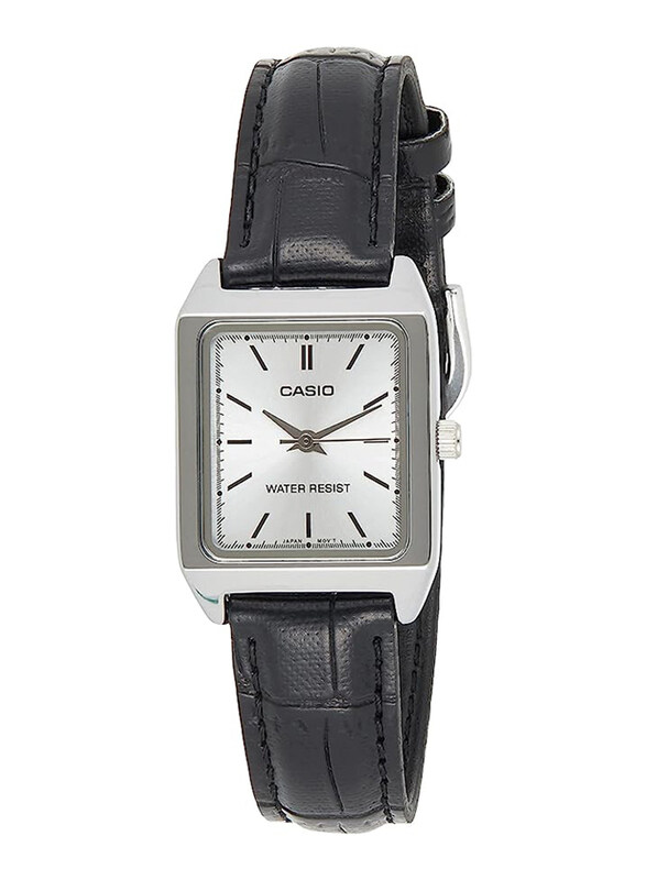 Casio Analog Watch for Women with Leather Band, Water Resistant, LTP-V007L-7E1UDF, Black/Silver
Casio Analog Watch for Women with Leather Band, Water Resistant, LTP-V007L-7E1UDF, Black/Silver