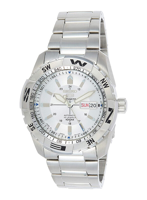 Seiko Automatic Analog Watch for Men with Stainless Steel Band, Water Resistant, SNZJ03J1, Silver
Seiko Automatic Analog Watch for Men with Stainless Steel Band, Water Resistant, SNZJ03J1, Silver