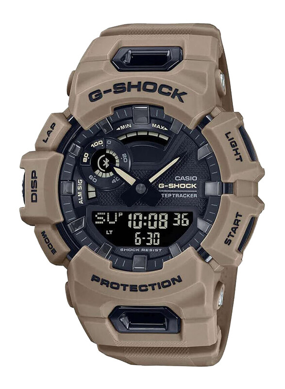 Casio G-Shock Analog + Digital Watch for Men with Plastic Band, Water Resistant, GBA-900UU-5AER, Brown-Black
Casio G-Shock Analog + Digital Watch for Men with Plastic Band, Water Resistant, GBA-900UU-5AER, Brown-Black