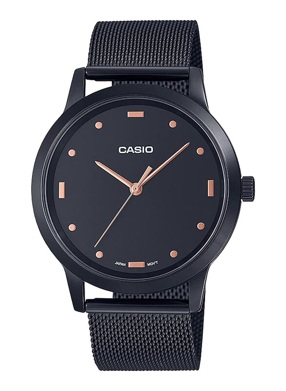 Casio Analog Watch for Men with Stainless Steel Band, Water Resistant, MTP-2022VMB-1CDR, Black
Casio Analog Watch for Men with Stainless Steel Band, Water Resistant, MTP-2022VMB-1CDR, Black