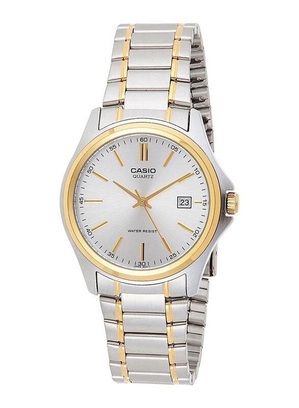 Casio Analog Watch for Men with Stainless Steel Band, Water Resistant, MTP-1183G-7A, Silver
Casio Analog Watch for Men with Stainless Steel Band, Water Resistant, MTP-1183G-7A, Silver