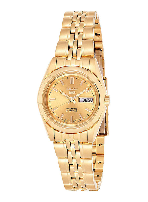 Seiko Quartz Analog Watch for Women with Stainless Steel Strap, Water Resistant, SYMA38K1, Rose Gold
Seiko Quartz Analog Watch for Women with Stainless Steel Strap, Water Resistant, SYMA38K1, Rose Gold