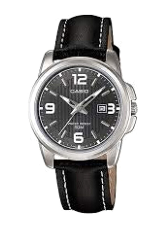 Casio Analog Watch for Women with Leather Band, Water Submerge Resistant, LTP-1314L-8AV, Black
Casio Analog Watch for Women with Leather Band, Water Submerge Resistant, LTP-1314L-8AV, Black