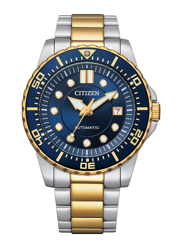 Citizen Analog Watch for Men with Stainless Steel Band, Water Resistant, NJ0174-82L, Blue/Multicolour
Citizen Analog Watch for Men with Stainless Steel Band, Water Resistant, NJ0174-82L, Blue/Multicolour