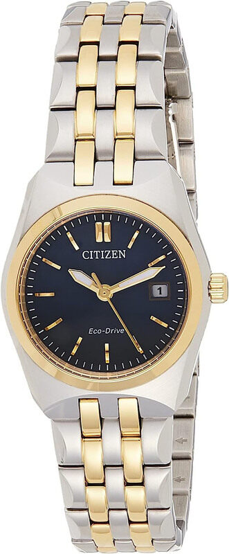 Citizen Solar Powered Analog Watch for Women with Stainless Steel Band, Water Resistant, EW2294-61L, Silver-Black
Citizen Solar Powered Analog Watch for Women with Stainless Steel Band, Water Resistant, EW2294-61L, Silver-Black