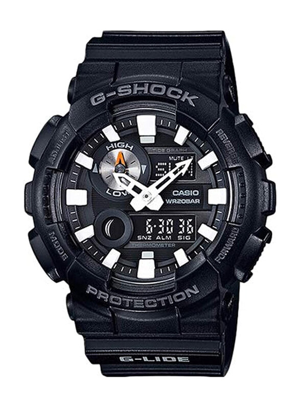 Casio G-Shock Analog + Digital Watch for Men with Resin Band, Water Resistant, GAX-100B-1ADR, Black
Casio G-Shock Analog + Digital Watch for Men with Resin Band, Water Resistant, GAX-100B-1ADR, Black