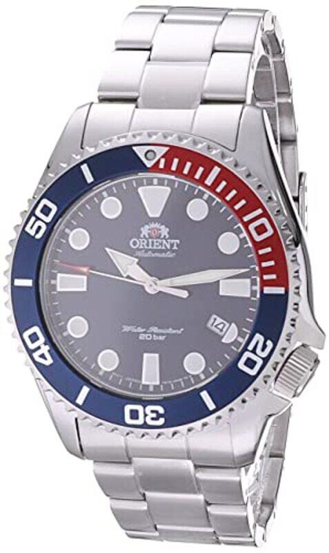 Orient Analog Watch for Men with Stainless Steel Band, RA-AC0K03L10B, Silver-Blue
Orient Analog Watch for Men with Stainless Steel Band, RA-AC0K03L10B, Silver-Blue