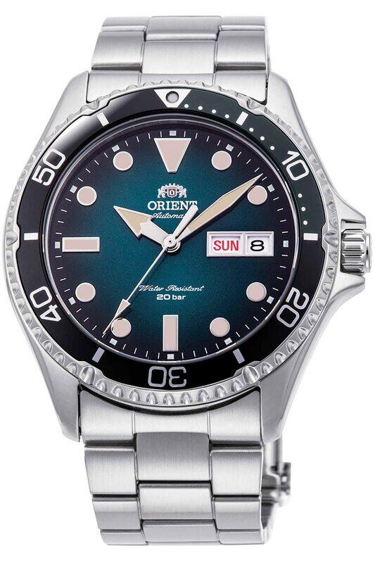 Orient Analog Watch for Men with Stainless Steel Band, Water Resistant, RA-AA0811E19B, Blue-Silver
Orient Analog Watch for Men with Stainless Steel Band, Water Resistant, RA-AA0811E19B, Blue-Silver