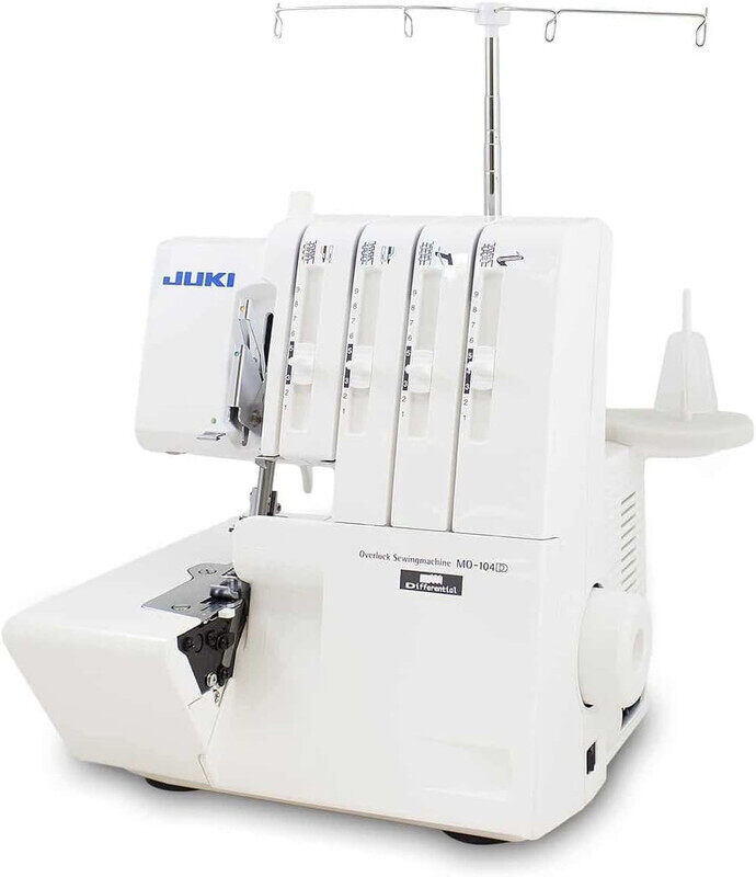 Juki MO-114D/CE 2-Needle, 2/3/4 Thread Overlock with Automatic Rolled Hemming Machine
Juki MO-114D/CE 2-Needle, 2/3/4 Thread Overlock with Automatic Rolled Hemming Machine