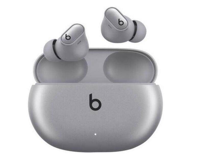 Beats Studio Buds + In-Ear Noise Cancelling True Wireless Earbuds, Cosmic Silver
Beats Studio Buds + In-Ear Noise Cancelling True Wireless Earbuds, Cosmic Silver