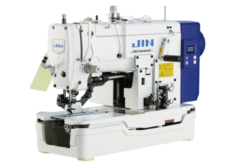 Jin by Juki B-1M781SA Button Hole Machine Direct Drive Mechanical Complete Set with Table
Jin by Juki B-1M781SA Button Hole Machine Direct Drive Mechanical Complete Set with Table