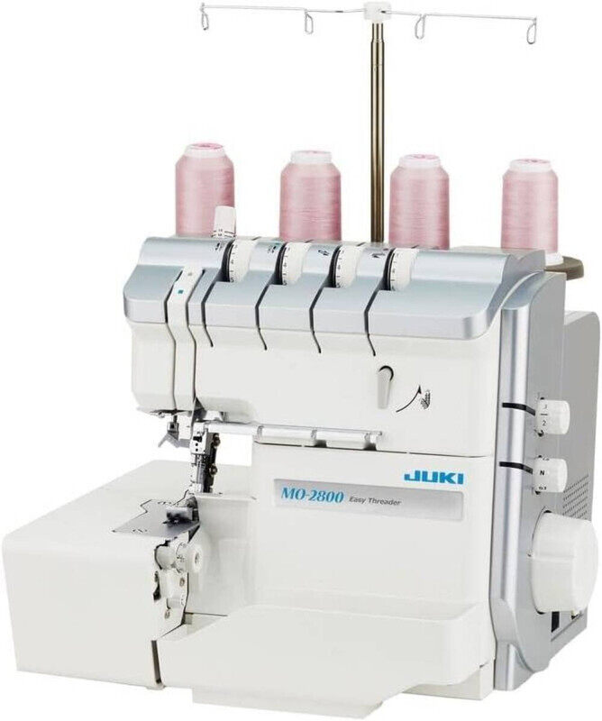 Juki MO-2800/BS 2-Needle, 2/3/4-Thread Overlock with Easy Upper/lower looper Threader, Automatic Needle Threader, 0.7 - 4 mm(Standard 2.5mm) Different
Juki MO-2800/BS 2-Needle, 2/3/4-Thread Overlock with Easy Upper/lower looper Threader, Automatic Needle Threader, 0.7 - 4 mm(Standard 2.5mm) Different