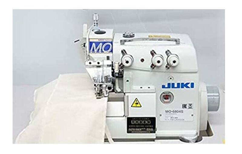 Juki MO-6804S Single Needle 3-Thread Overlock Industrial Machine With Servo/Clutch Motor
Juki MO-6804S Single Needle 3-Thread Overlock Industrial Machine With Servo/Clutch Motor