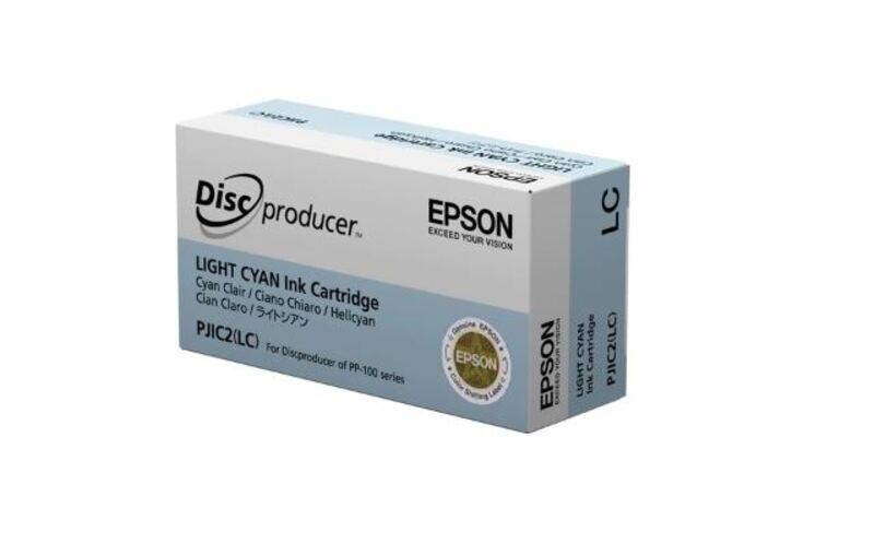 Epson PJIC2-LC Light Cyan C13S020448 Ink Cartridge for the PP-100 Discproducer Auto Printer
Epson PJIC2-LC Light Cyan C13S020448 Ink Cartridge for the PP-100 Discproducer Auto Printer