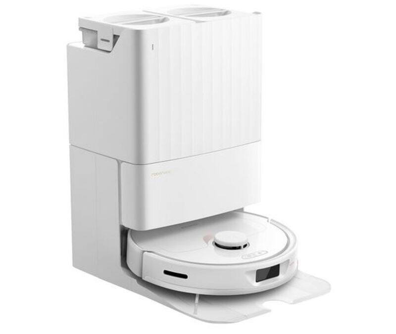 Roborock Q Revo Vacuum & Mop Robot with Suction Station (Suction Power 5500 Pa, 180 min Battery Life, 350 ml Dust/80 ml Water Tank, 200 RPM Rotating M
Roborock Q Revo Vacuum & Mop Robot with Suction Station (Suction Power 5500 Pa, 180 min Battery Life, 350 ml Dust/80 ml Water Tank, 200 RPM Rotating M