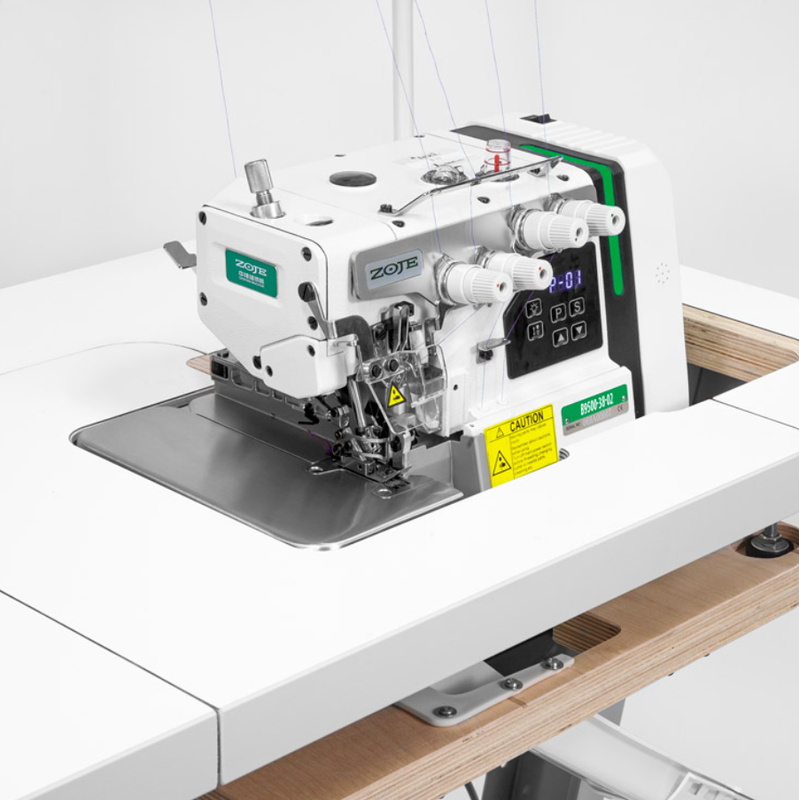 Zoje B9000-38 5-Thread High Speed Direct Drive Overlock Machine for Light and Medium Materials
Zoje B9000-38 5-Thread High Speed Direct Drive Overlock Machine for Light and Medium Materials