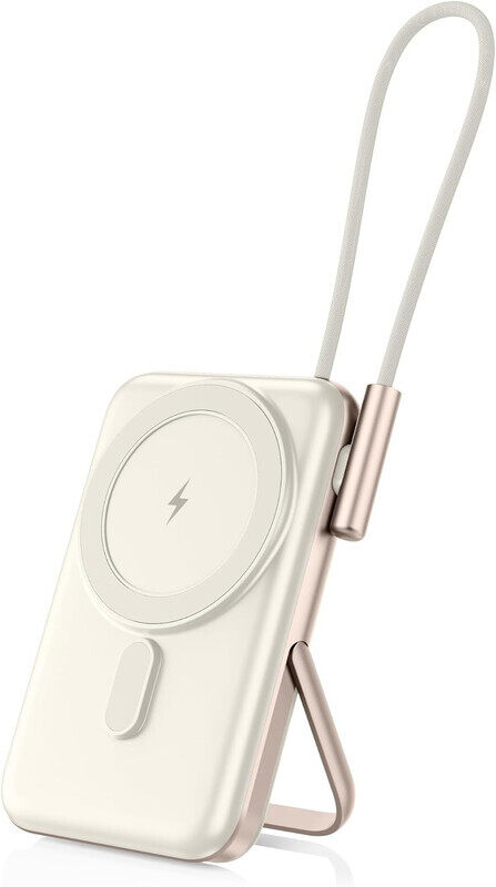 Electronics Keep Running EKR10000mAh Compatible with MagSafe Power and Stand, built-in cable Digital Display, PD 20W, 15W Wireless Charging, 0%-60% in 35mins, Fast Charge, Typ
Electronics Keep Running EKR10000mAh Compatible with MagSafe Power and Stand, built-in cable Digital Display, PD 20W, 15W Wireless Charging, 0%-60% in 35mins, Fast Charge, Typ