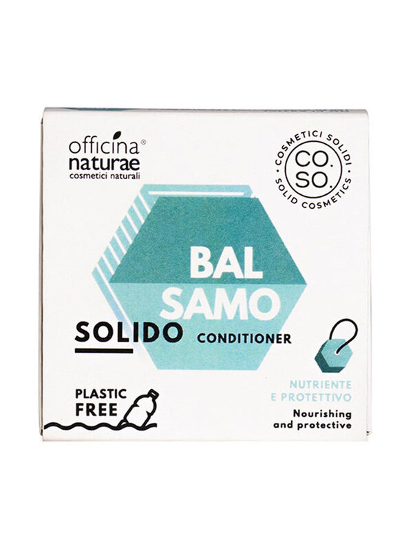 Officina Naturae Nourishing & Protective Solid Conditioner for All Hair Types, 64gm
Officina Naturae Nourishing & Protective Solid Conditioner for All Hair Types, 64gm