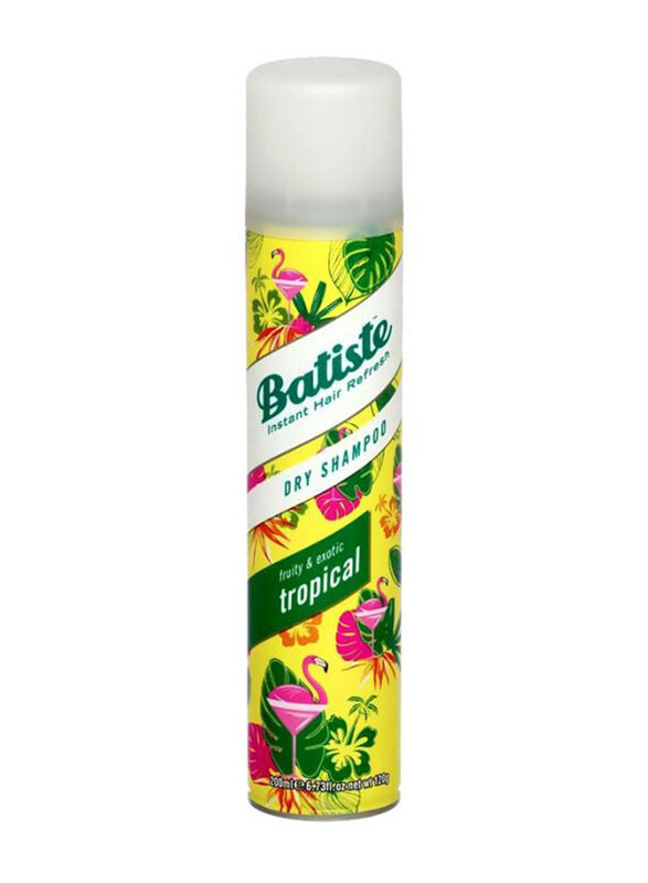 Batiste Instant Hair Refresh Fruit And Exotic Tropical Dry Shampoo for All Hair Types, 200ml
Batiste Instant Hair Refresh Fruit And Exotic Tropical Dry Shampoo for All Hair Types, 200ml