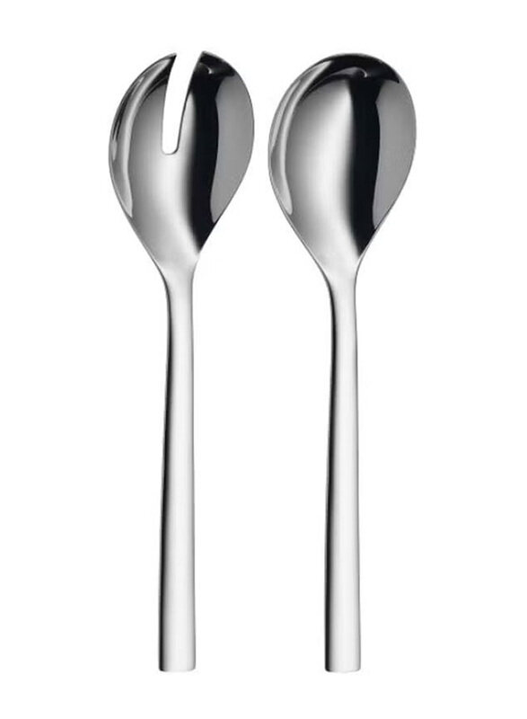 Wmf 2-Piece Stainless Steel Nuova Salad Server Spoon Set, WM-12-9142-6040, Silver
Wmf 2-Piece Stainless Steel Nuova Salad Server Spoon Set, WM-12-9142-6040, Silver