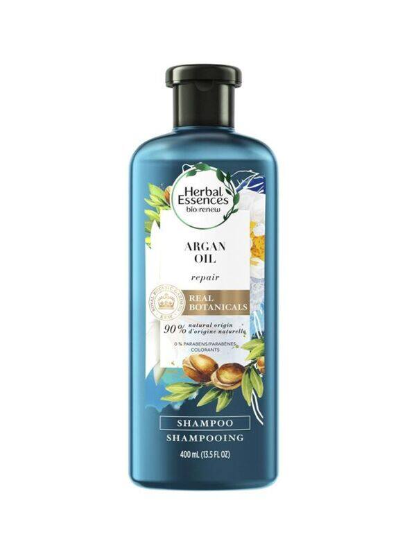 Herbal Essences Argon Oil of Morocco Repair Shampoo for All Hair Types, Pack of 2 x 400ml
Herbal Essences Argon Oil of Morocco Repair Shampoo for All Hair Types, Pack of 2 x 400ml