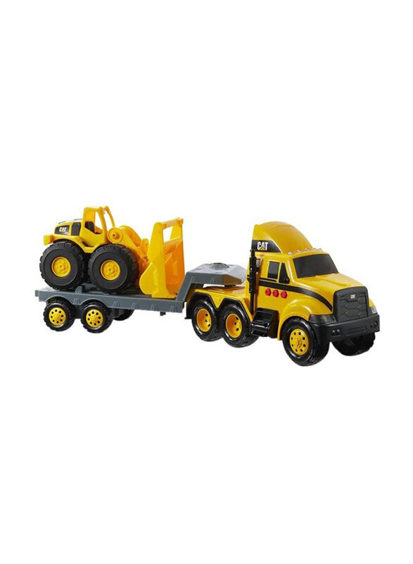 Funrise CAT Construction Heavy Mover Toy with Wheel Loader Set 82288, 4 Pieces, Ages 3+
Funrise CAT Construction Heavy Mover Toy with Wheel Loader Set 82288, 4 Pieces, Ages 3+