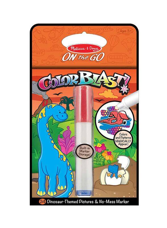 Melissa & Doug Dinosaurs On the Go Color Blast No-Mess Coloring Pad, Multicolour
Melissa & Doug Dinosaurs On the Go Color Blast No-Mess Coloring Pad, Multicolour