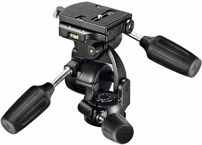 Generic Manfrotto 3-Way Pan Tilt Head with RC4 Quick Release Plate for Camera, 808RC4, Black
Generic Manfrotto 3-Way Pan Tilt Head with RC4 Quick Release Plate for Camera, 808RC4, Black