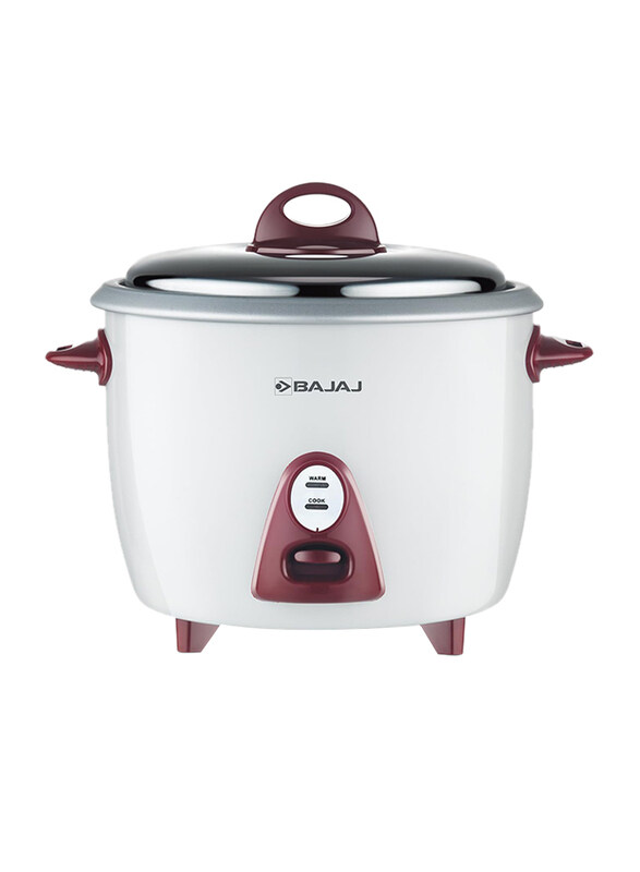 Bajaj 2.5L Majesty New RCX-3 with Keep Warm function Rice Cooker, 350W, 680012, White/Pink
Bajaj 2.5L Majesty New RCX-3 with Keep Warm function Rice Cooker, 350W, 680012, White/Pink