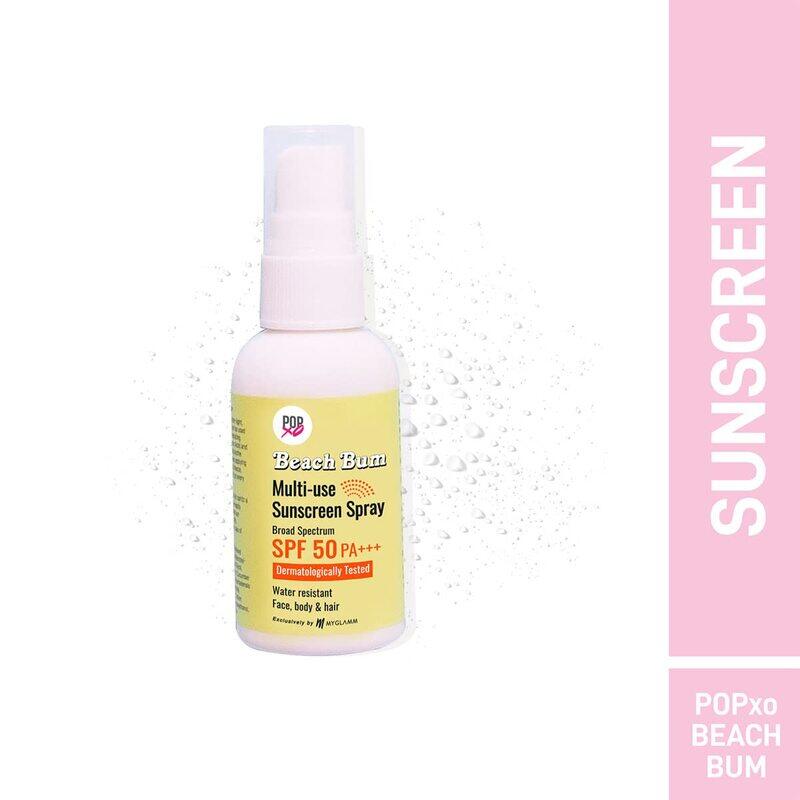 Popxo By My Glamm POPxo by MyGlamm Beach Bum Multi-Use Sunscreen Spray SPF 50 PA+++ 50gm
Popxo By My Glamm POPxo by MyGlamm Beach Bum Multi-Use Sunscreen Spray SPF 50 PA+++ 50gm