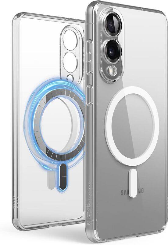 elago Magnetic Hybrid for Samsung Galaxy S25 EDGE case cover compatible with MagSafe - Transparent
elago Magnetic Hybrid for Samsung Galaxy S25 EDGE case cover compatible with MagSafe - Transparent