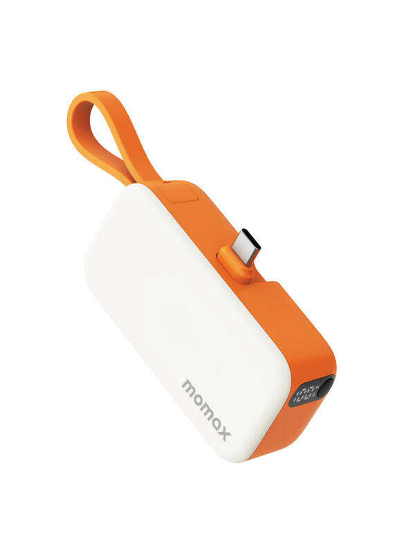 Momax 1-Power (20W) Mini Battery Pack (5000mAh) 3in1 Battery Pack with USB-C Plug - Orange
Momax 1-Power (20W) Mini Battery Pack (5000mAh) 3in1 Battery Pack with USB-C Plug - Orange