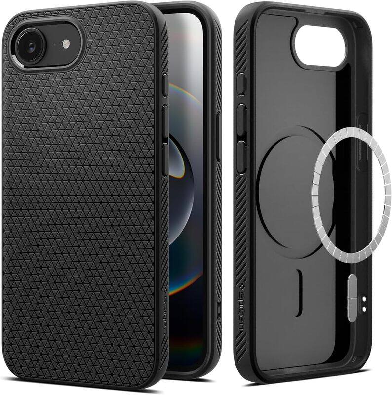 Spigen Liquid Air MagFit for iPhone 16e case cover MagSafe compatible 2025 - Matte Black
Spigen Liquid Air MagFit for iPhone 16e case cover MagSafe compatible 2025 - Matte Black
