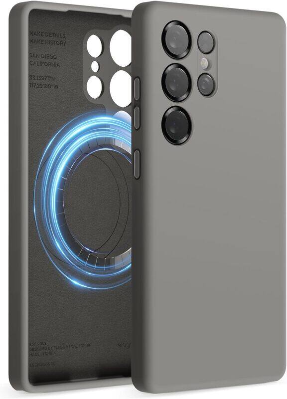 elago Magnetic Liquid Silicone for Samsung Galaxy S25 ULTRA (MagSafe) Case Cover- Medium Grey
elago Magnetic Liquid Silicone for Samsung Galaxy S25 ULTRA (MagSafe) Case Cover- Medium Grey
