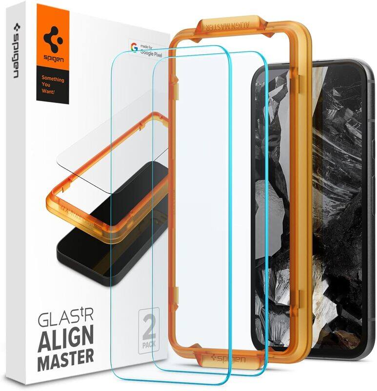 Spigen GLAStR Align Master Google Pixel 8a Screen Protector Premium Tempered Glass (2 Pack)
Spigen GLAStR Align Master Google Pixel 8a Screen Protector Premium Tempered Glass (2 Pack)